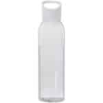 Sky 650 ml recycled plastic water bottle – White back view