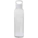 Sky 650 ml recycled plastic water bottle – White front view