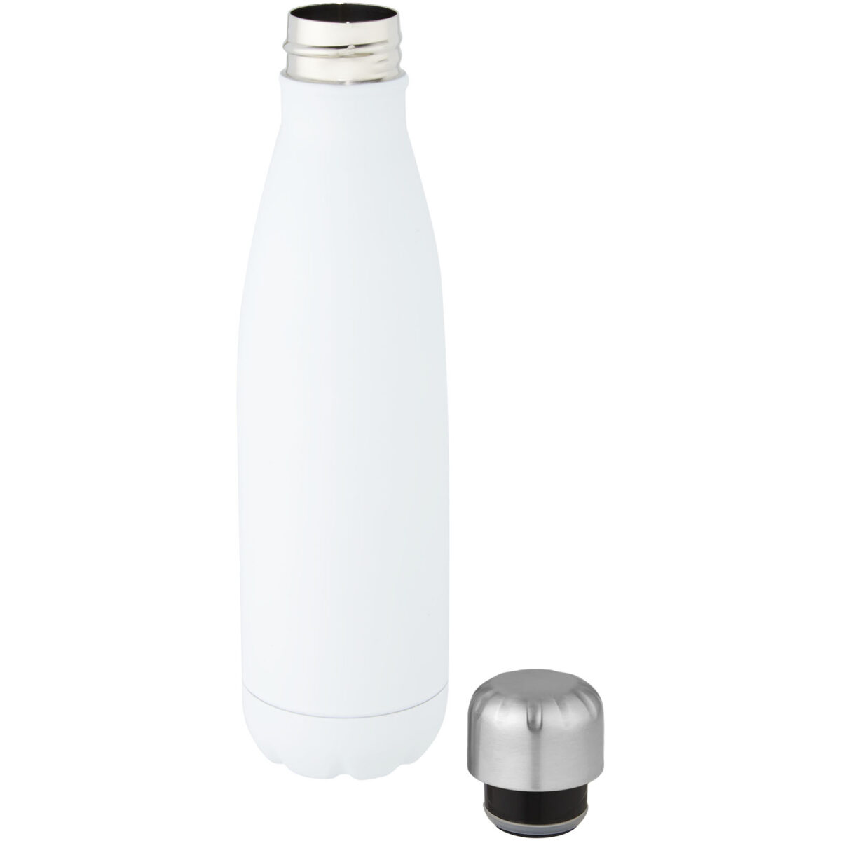 Cove 500 ml RCS certified recycled stainless steel vacuum insulated bottle – White extra view