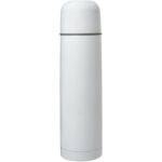 Sullivan 750 ml RCS certified recycled stainless steel vacuum insulated flask – White front view