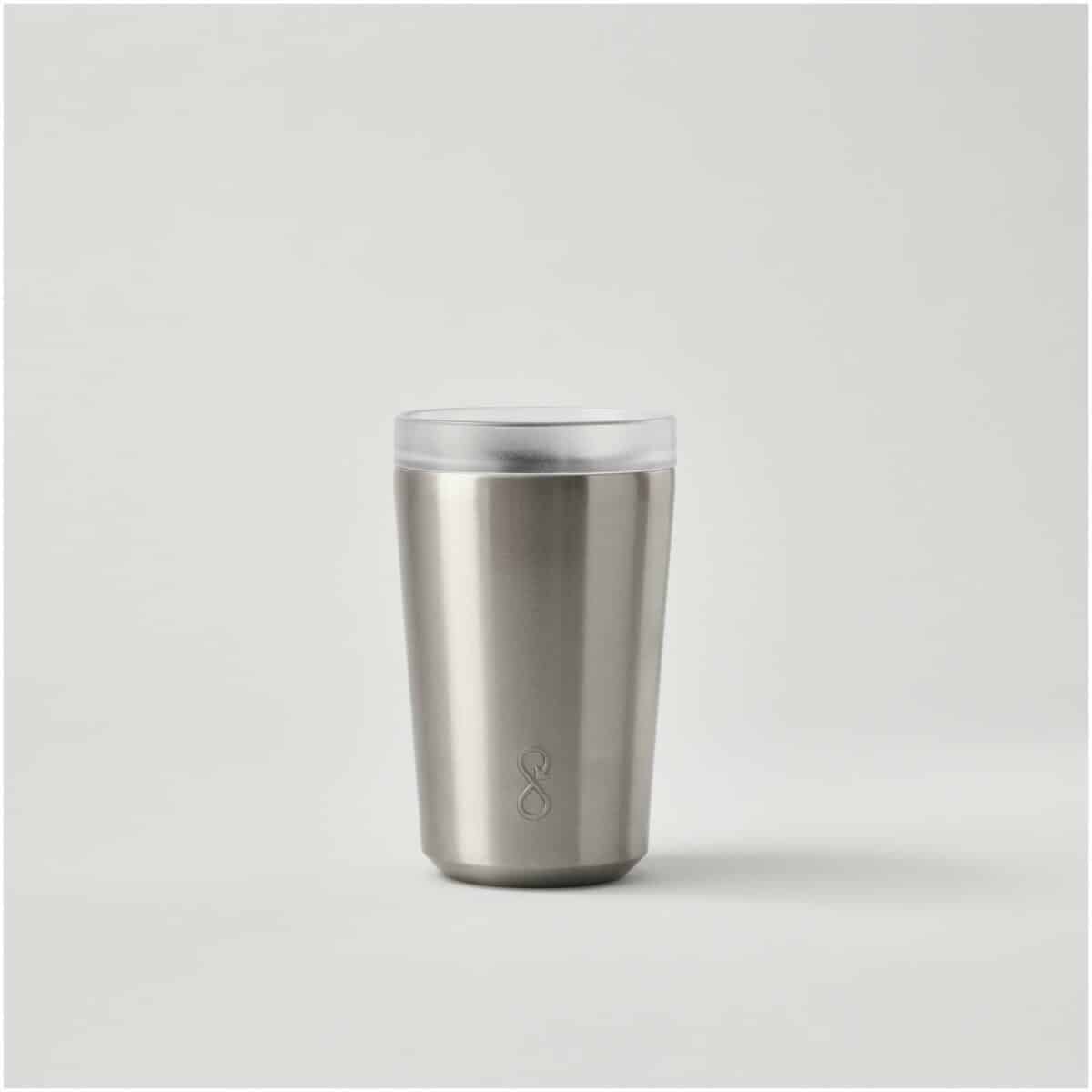 Ocean Bottle 350 ml insulated tumbler – Stainless steel front view