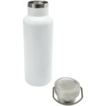 Thor 500 ml RCS certified recycled stainless steel water bottle – White extra view