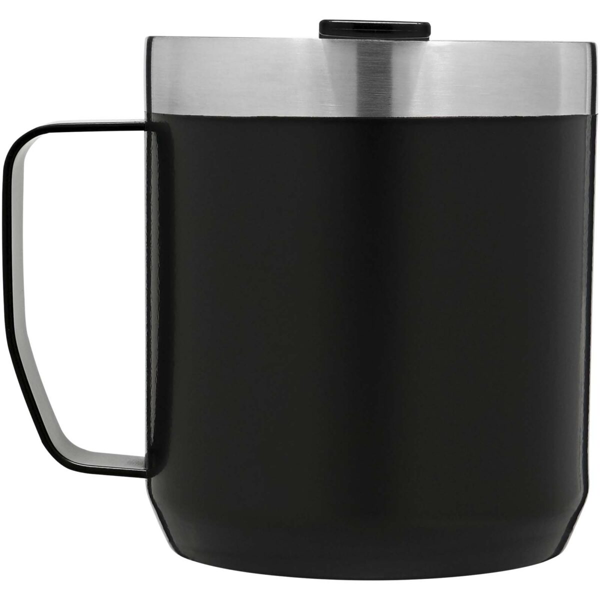 Stanley Classic 350 ml camp mug – Solid black back view