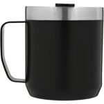 Stanley Classic 350 ml camp mug – Solid black back view