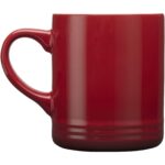 Laguna 330 ml ceramic mug – Red back view