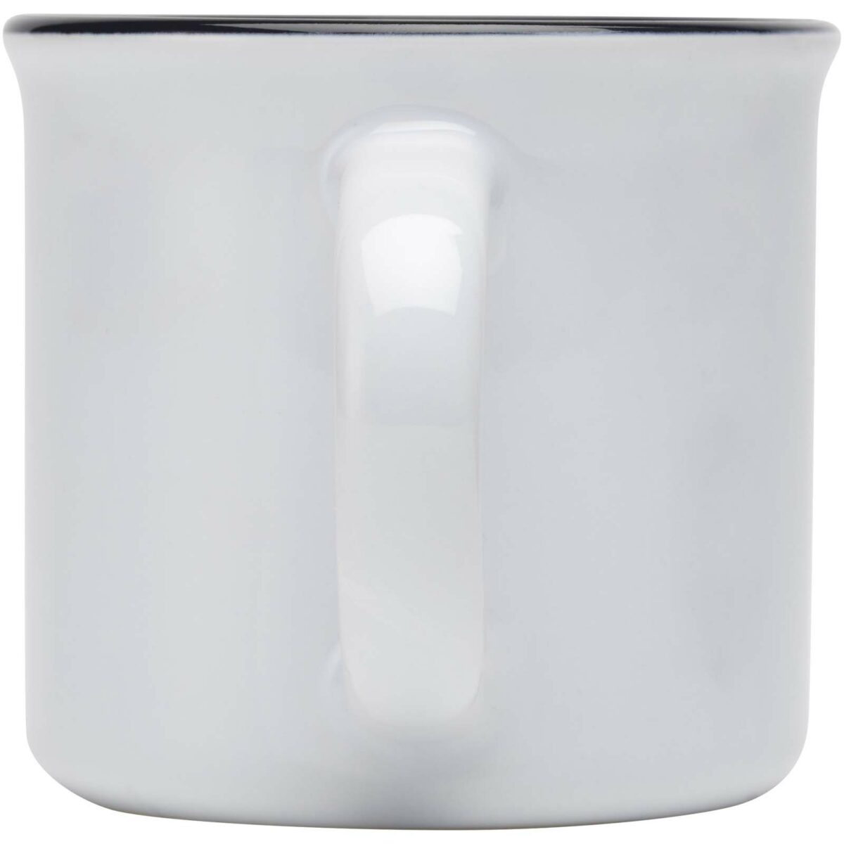 Bari 240 ml ceramic sublimation mug – White back view