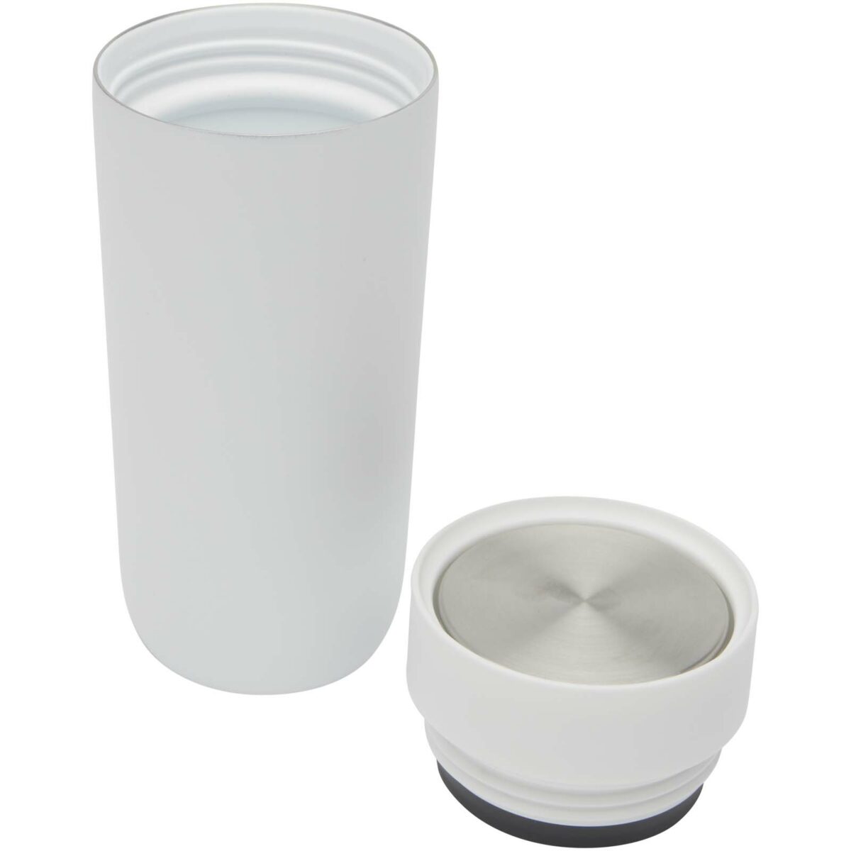 Camden 350 ml RCS certified stainless steel tumbler – White extra view