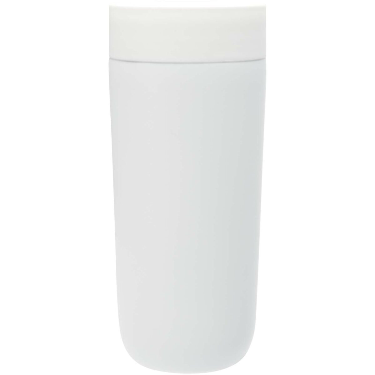 Camden 350 ml RCS certified stainless steel tumbler – White front view