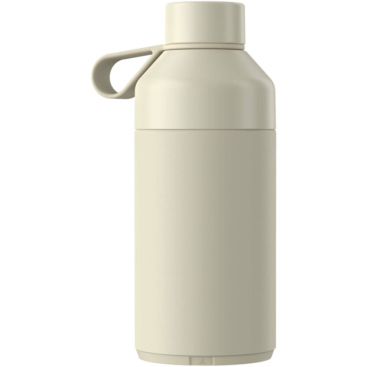 Ocean Bottle 750 ml vacuum insulated water bottle – Sandstone back view