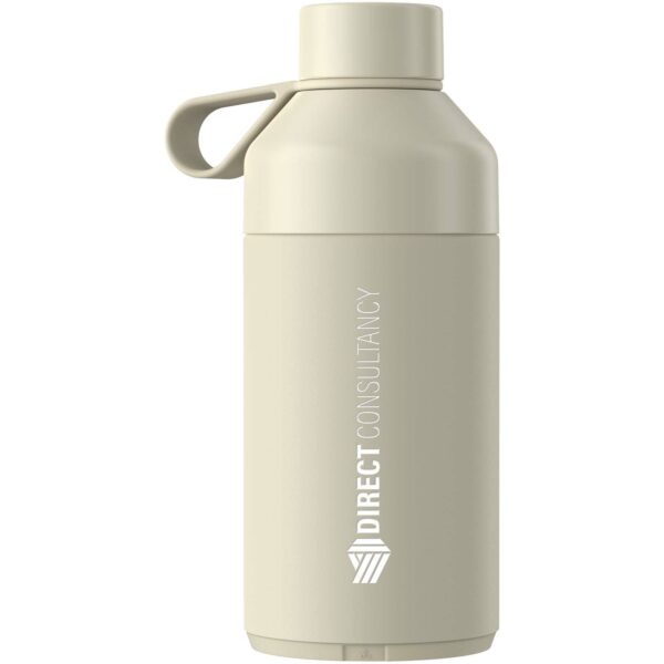 Ocean Bottle 750 ml vacuum insulated water bottle – Sandstone with logo