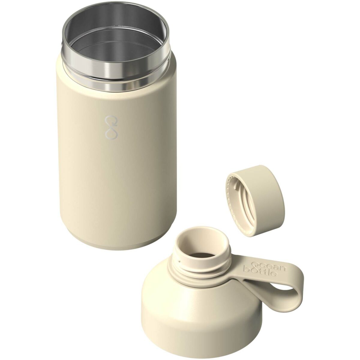 Ocean Bottle 750 ml vacuum insulated water bottle – Sandstone extra view