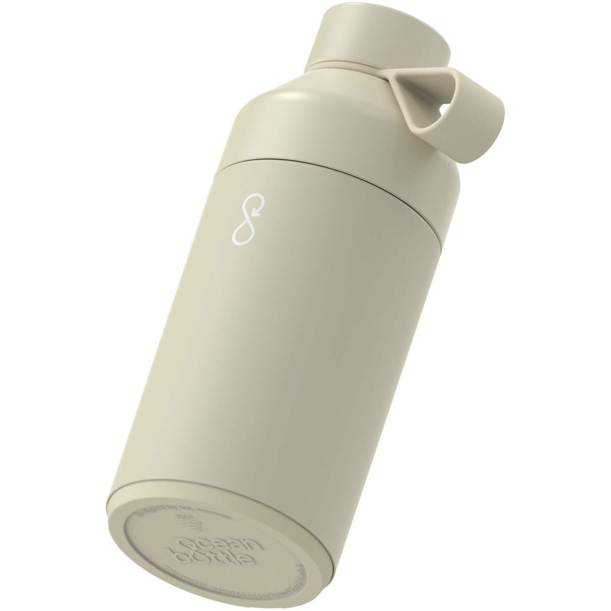 Ocean Bottle 750 ml vacuum insulated water bottle – Sandstone front view