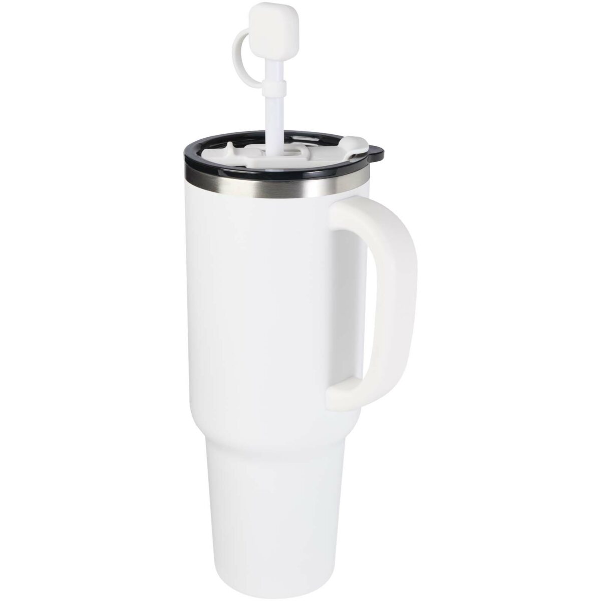Sip silicone straw cover – White extra view