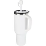 Sip silicone straw cover – White extra view