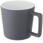 Cali 370 ml ceramic mug with matt finish – White extra view