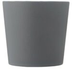 Cali 370 ml ceramic mug with matt finish – White front view