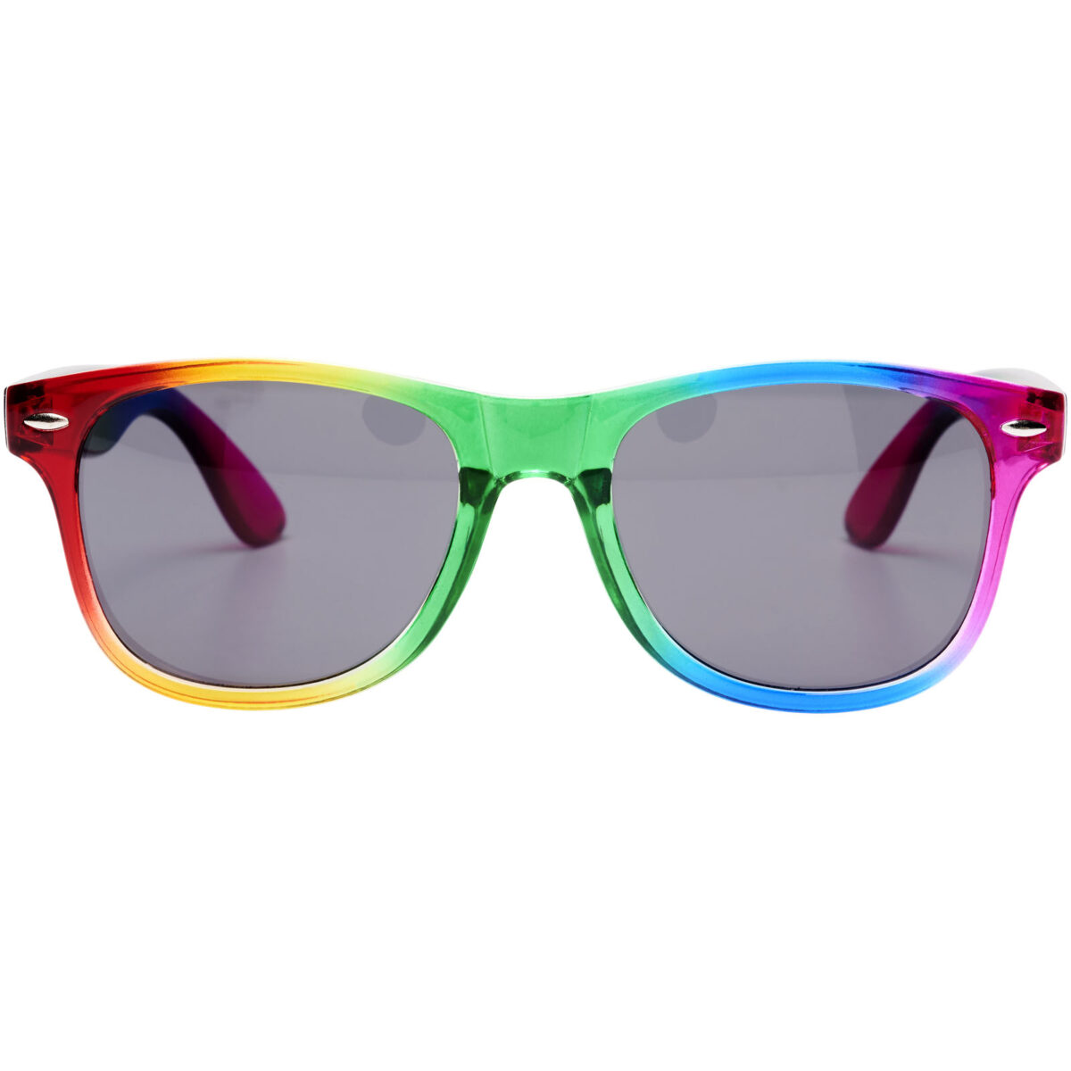 Sun Ray rainbow sunglasses – Rainbow front view