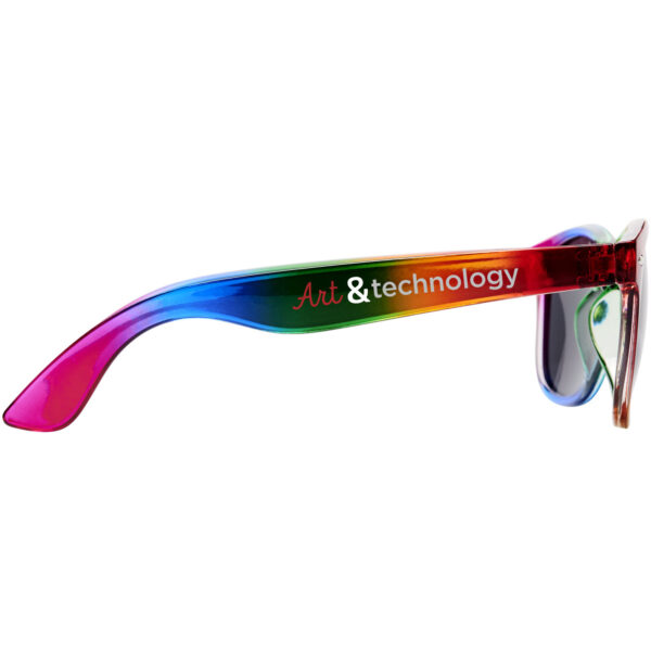Sun Ray rainbow sunglasses – Rainbow with logo