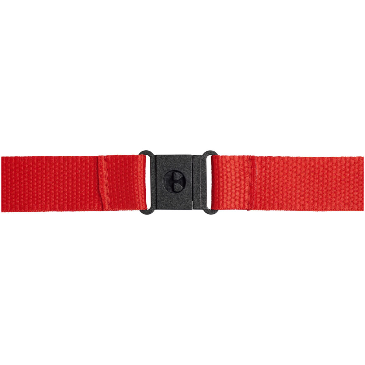 Yogi lanyard detachable buckle break-away closure – Red back view