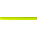 RFX™ Hitz reflective safety slap wrap – Neon yellow front view
