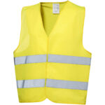 RFX™ Watch-out XL safety vest in pouch for professional use – Neon yellow extra view