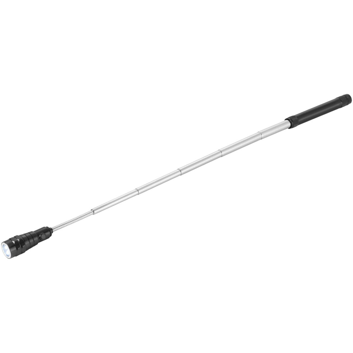 Magnetica pick-up tool torch light – Solid black extra view