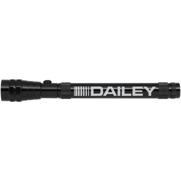 Magnetica pick-up tool torch light – Solid black with logo
