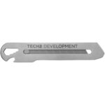 Linear cutter knife – Silver with logo