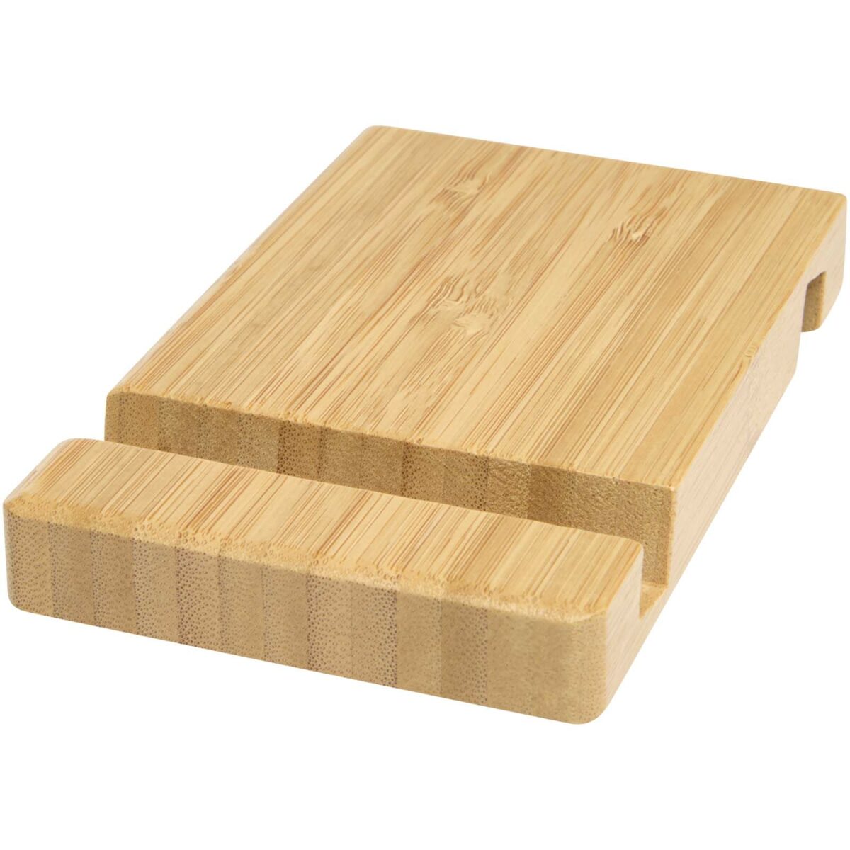 Bubup bamboo 2-angled tablet and phone stand – Wood extra view