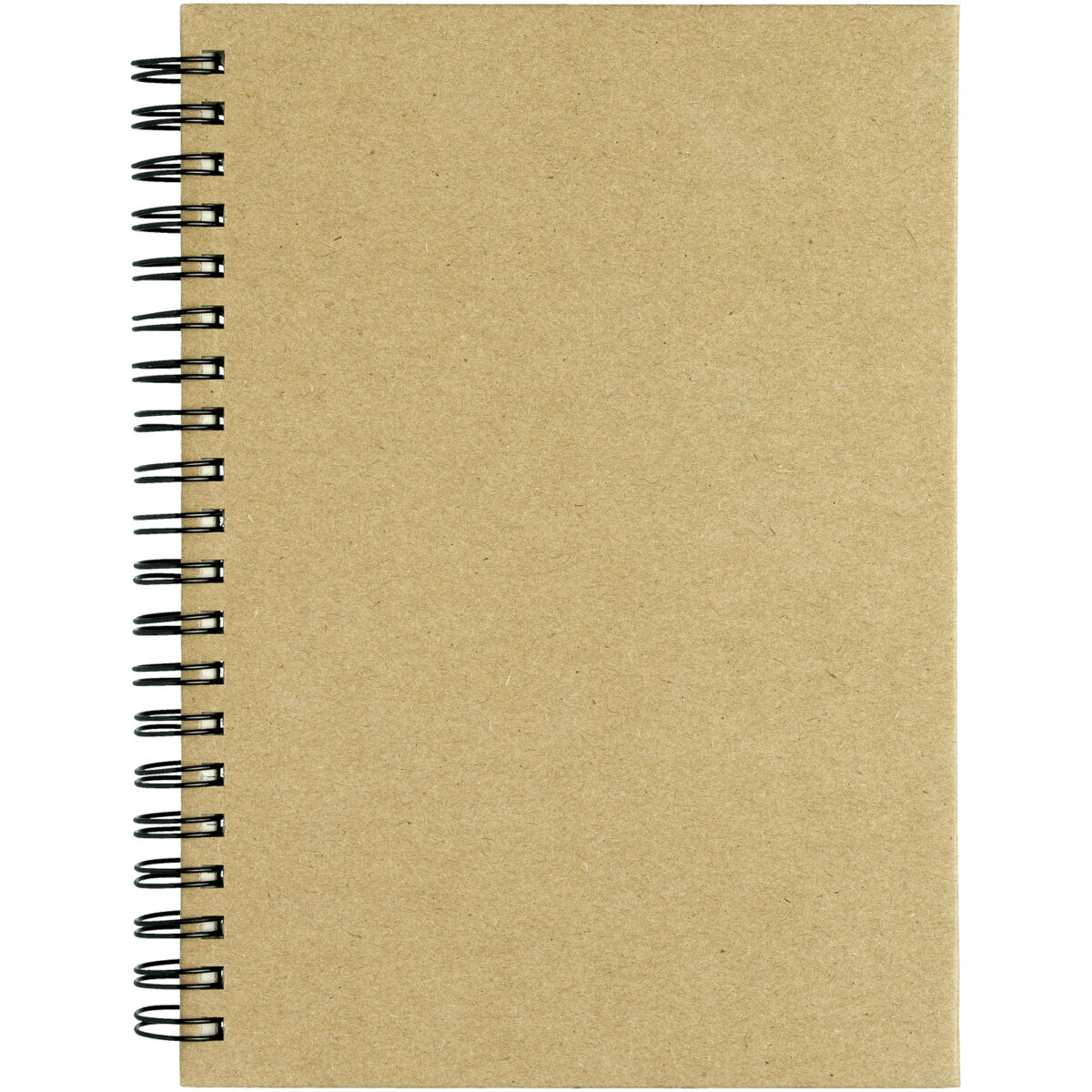 Mendel recycled notebook – Natural front view