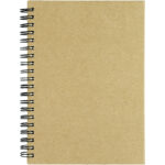 Mendel recycled notebook – Natural front view