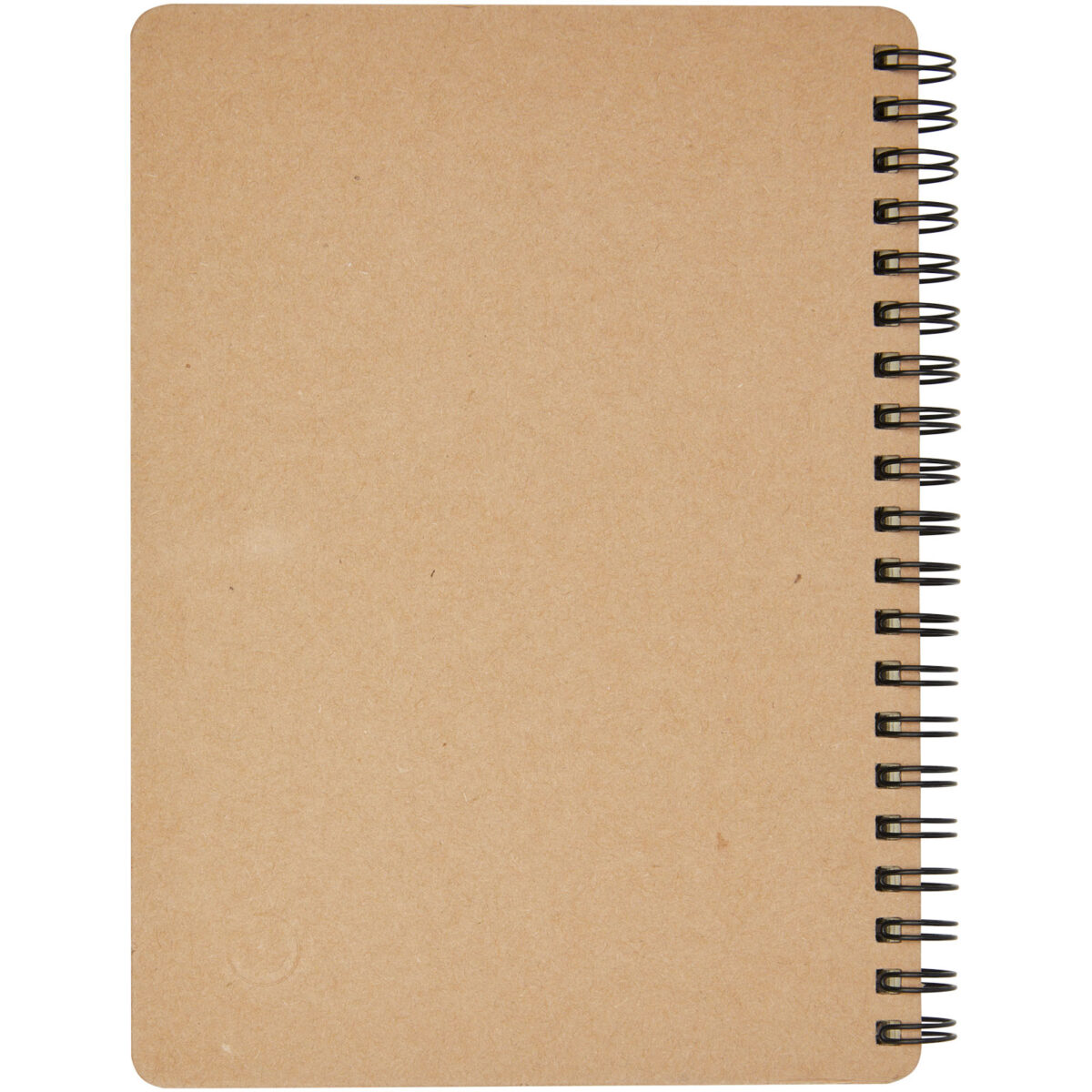 Priestly recycled notebook with pen – Natural back view
