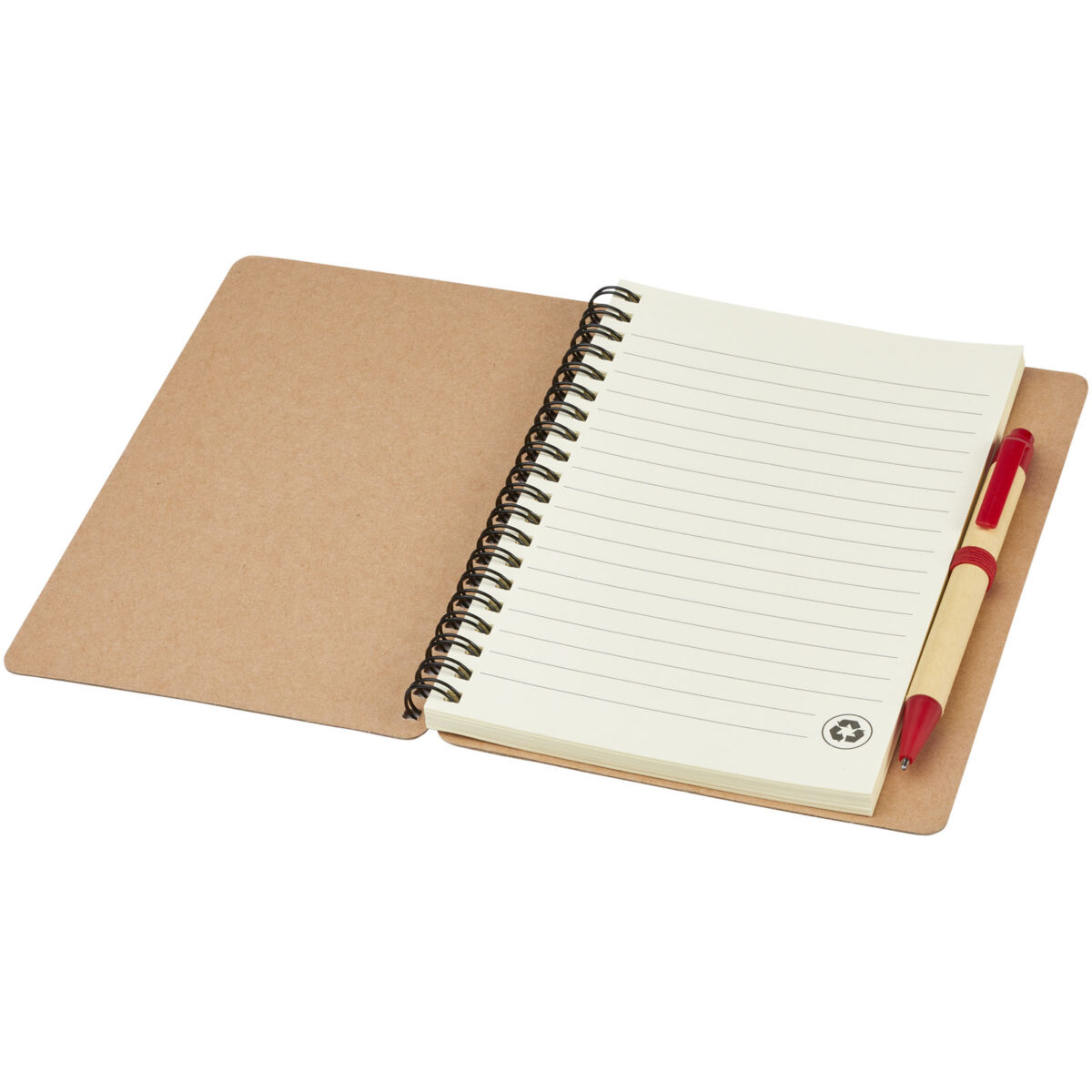 Priestly recycled notebook with pen – Natural extra view