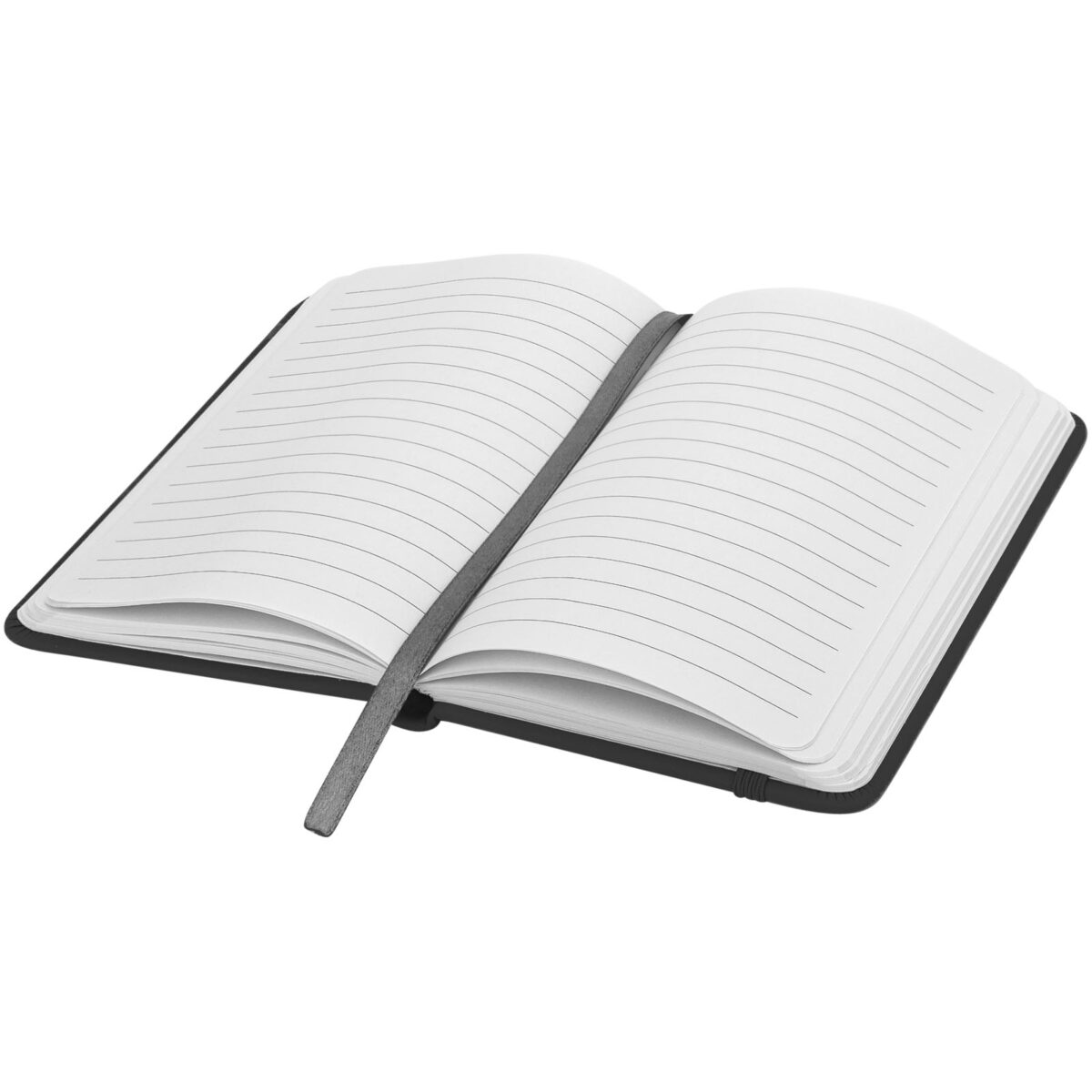 Spectrum A6 hard cover notebook – Solid black extra view