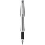 Parker Urban fountain pen (blue ink) – Metal front view