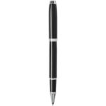 Parker IM rollerball pen (black ink) – Solid black back view
