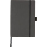 Revello A5 soft cover notebook – Solid black front view