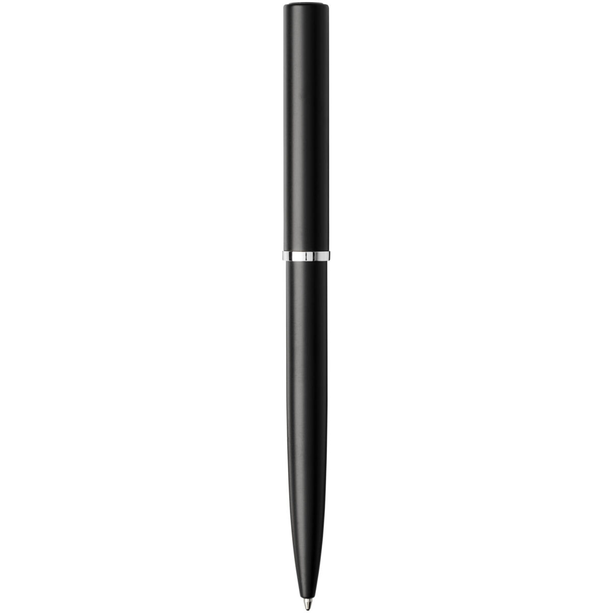 Waterman Allure ballpoint pen (blue ink) – Solid black back view