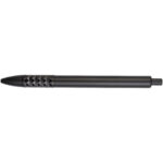 Tactical notebook gift set – Solid black back view