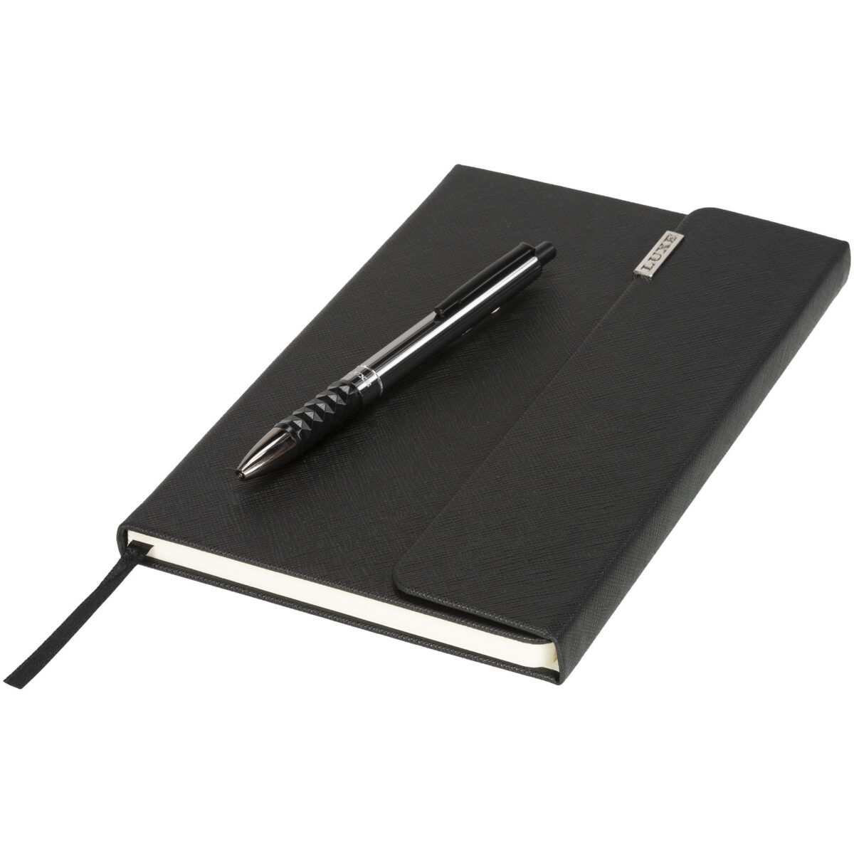 Tactical notebook gift set – Solid black extra view