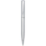 City ballpoint pen (black ink) – Silver front view
