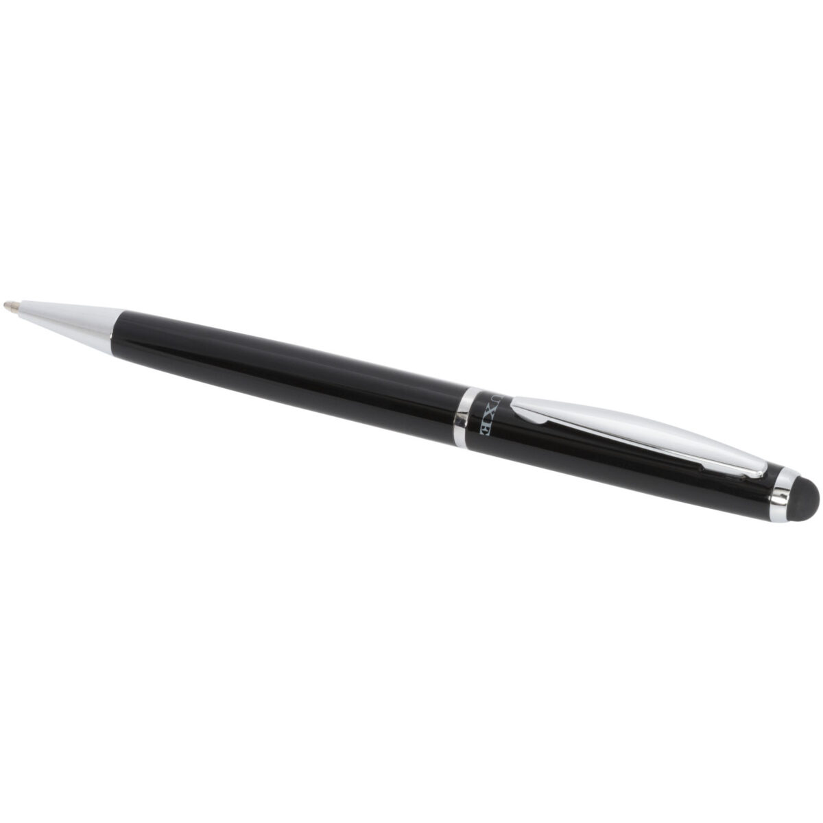 Lento stylus ballpoint pen (black ink) – Solid black extra view