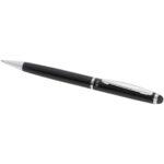 Lento stylus ballpoint pen (black ink) – Solid black extra view