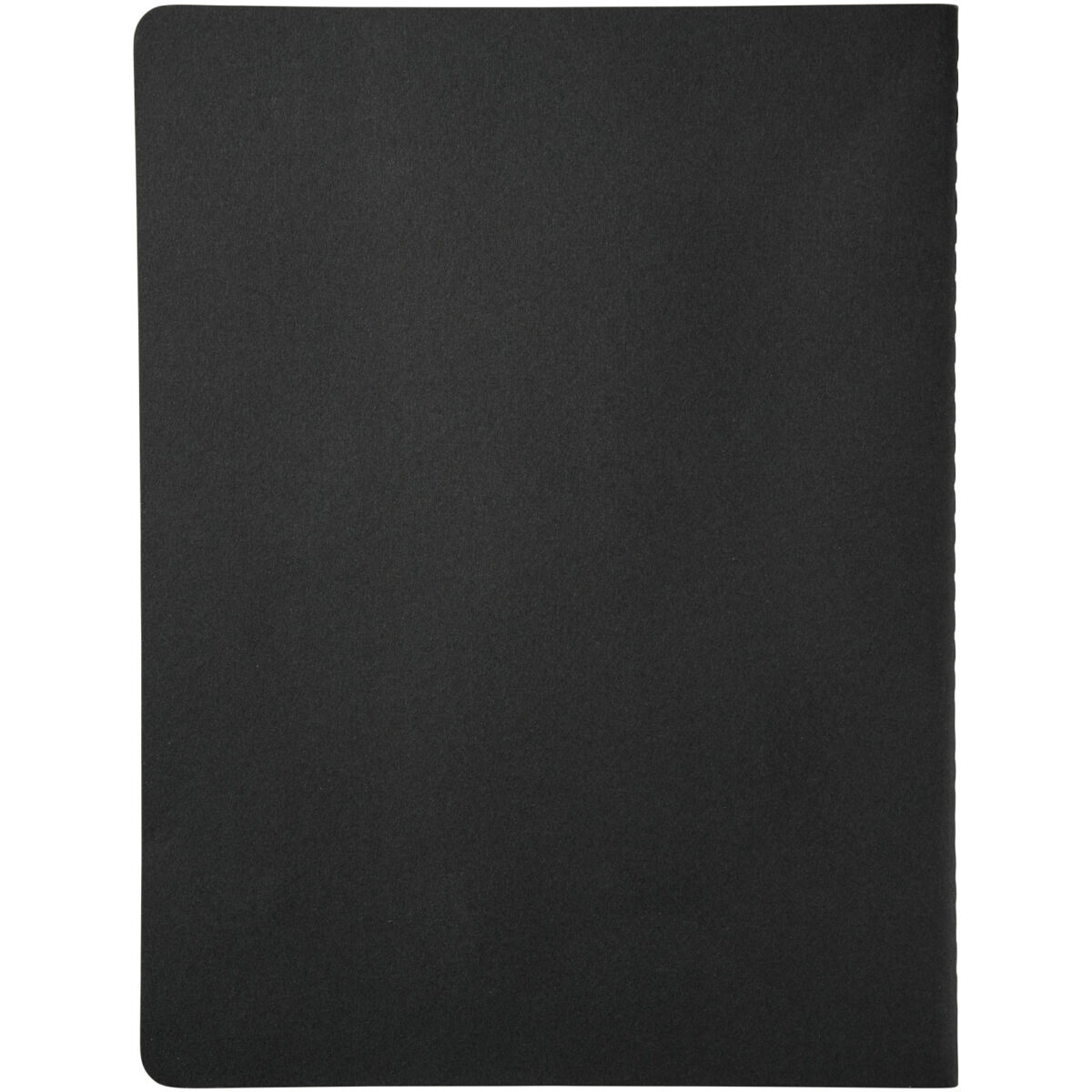 Moleskine Cahier Journal XL - ruled – Solid black back view