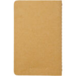 Moleskine Cahier Journal PK - plain – Kraft brown back view