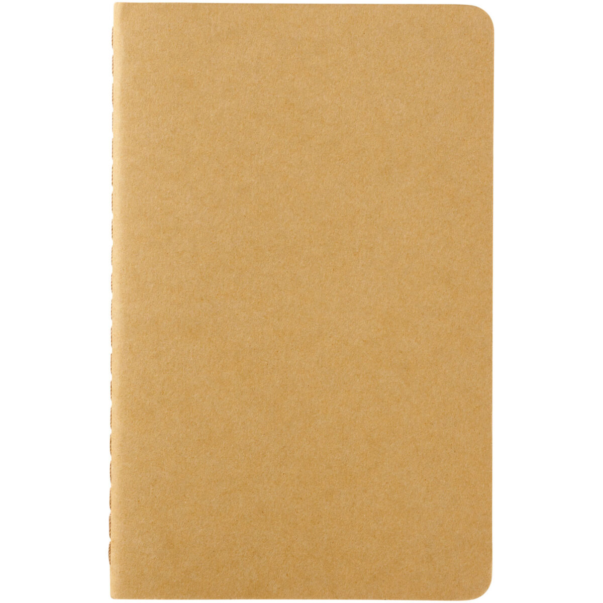 Moleskine Cahier Journal PK - plain – Kraft brown front view