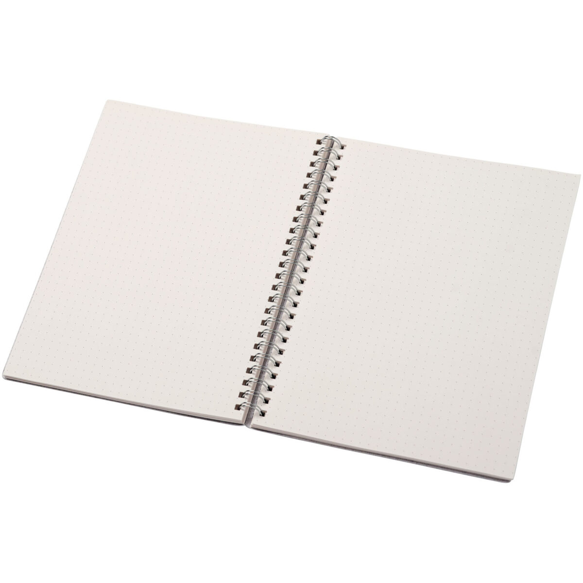 Bianco A5 size wire-o notebook – White extra view