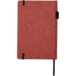 Orin A5 RPET notebook – Brick back view