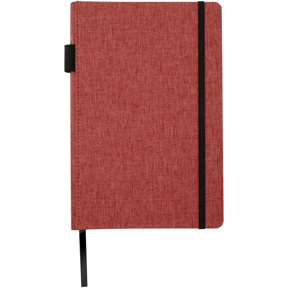 Orin A5 RPET notebook – Brick front view