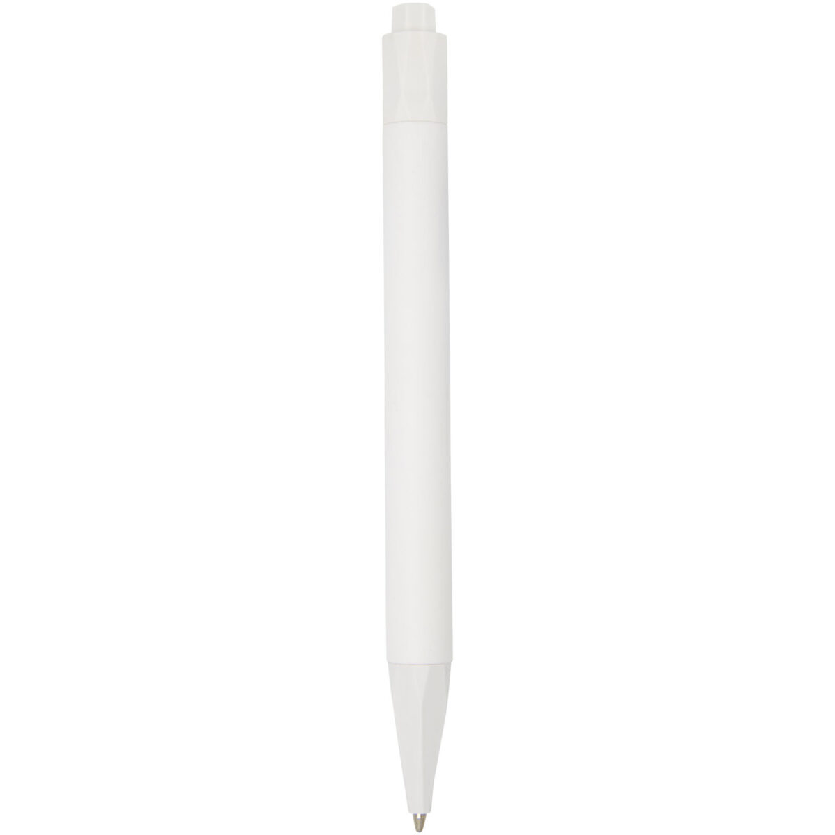 Terra corn plastic ballpoint pen (blue ink) – White back view